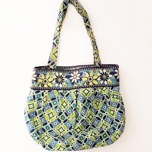 Vera Bradley Floral Like New Hobo Bag